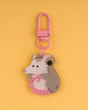 Mini Opossum - Acrylic Keychain