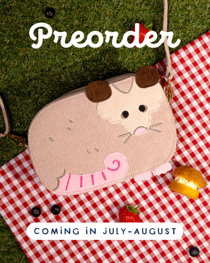 PREORDER Possum - Corduroy Crossbody bag