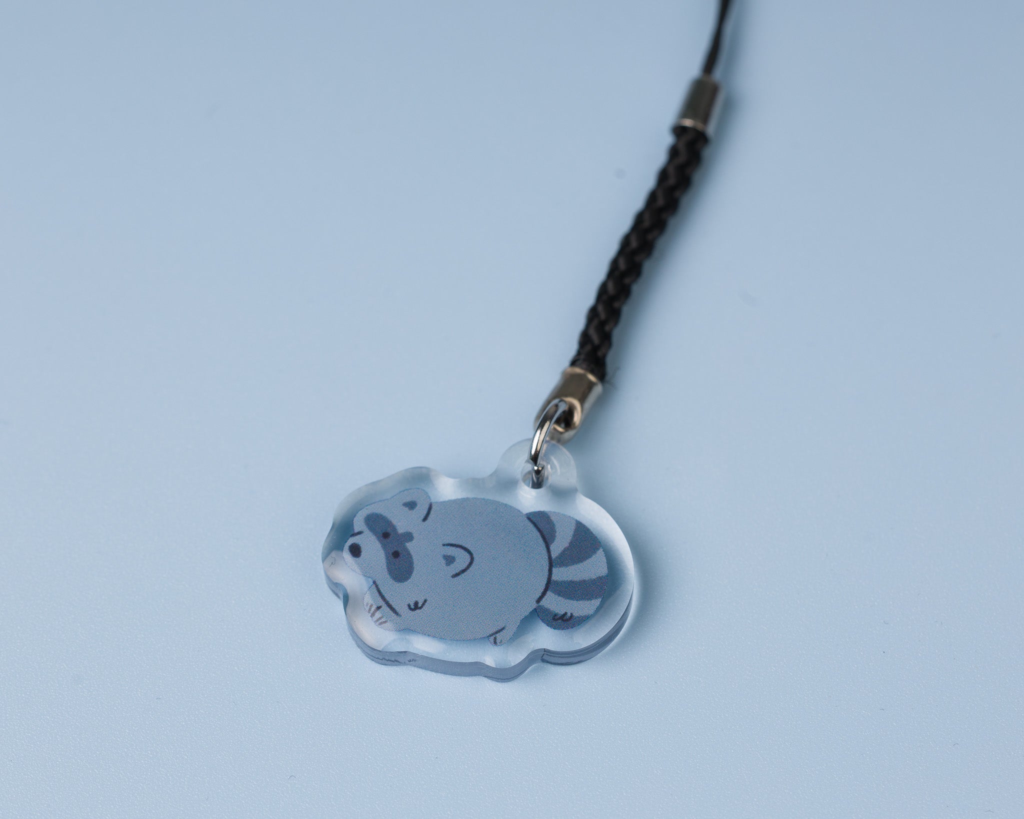 Raccoon - Acrylic Phone Charm