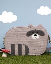 Raccoon - Corduroy Crossbody bag
