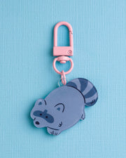 Mini Raccoon - Acrylic Keychain