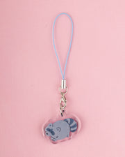 Raccoon - Acrylic Phone Charm