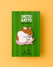 Fatto Ratto - Rat Enamel Pin