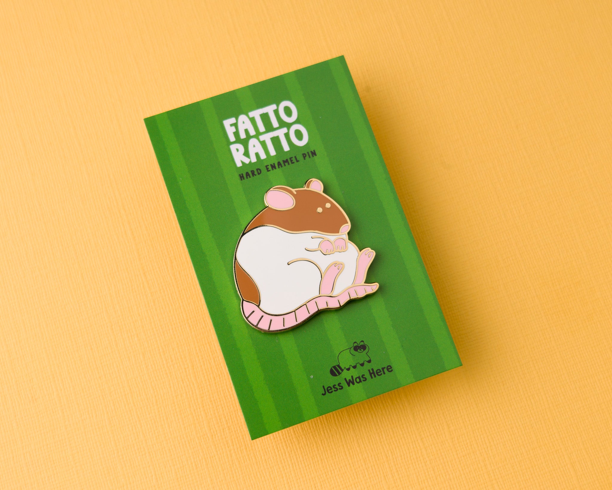 Fatto Ratto - Rat Enamel Pin