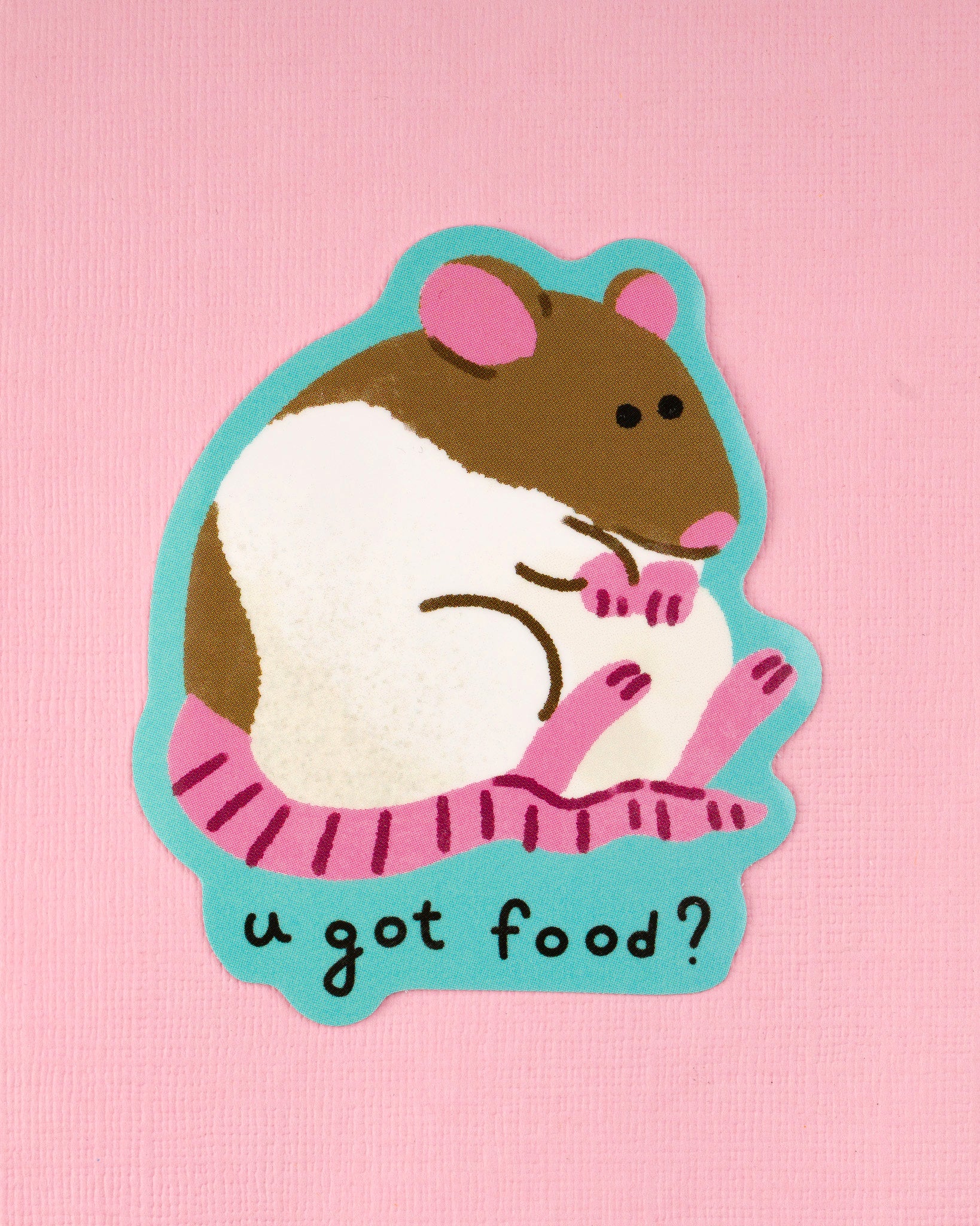 Fatto Ratto u got food - Vinyl Sticker