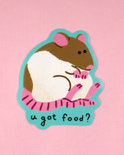 Fatto Ratto u got food - Vinyl Sticker