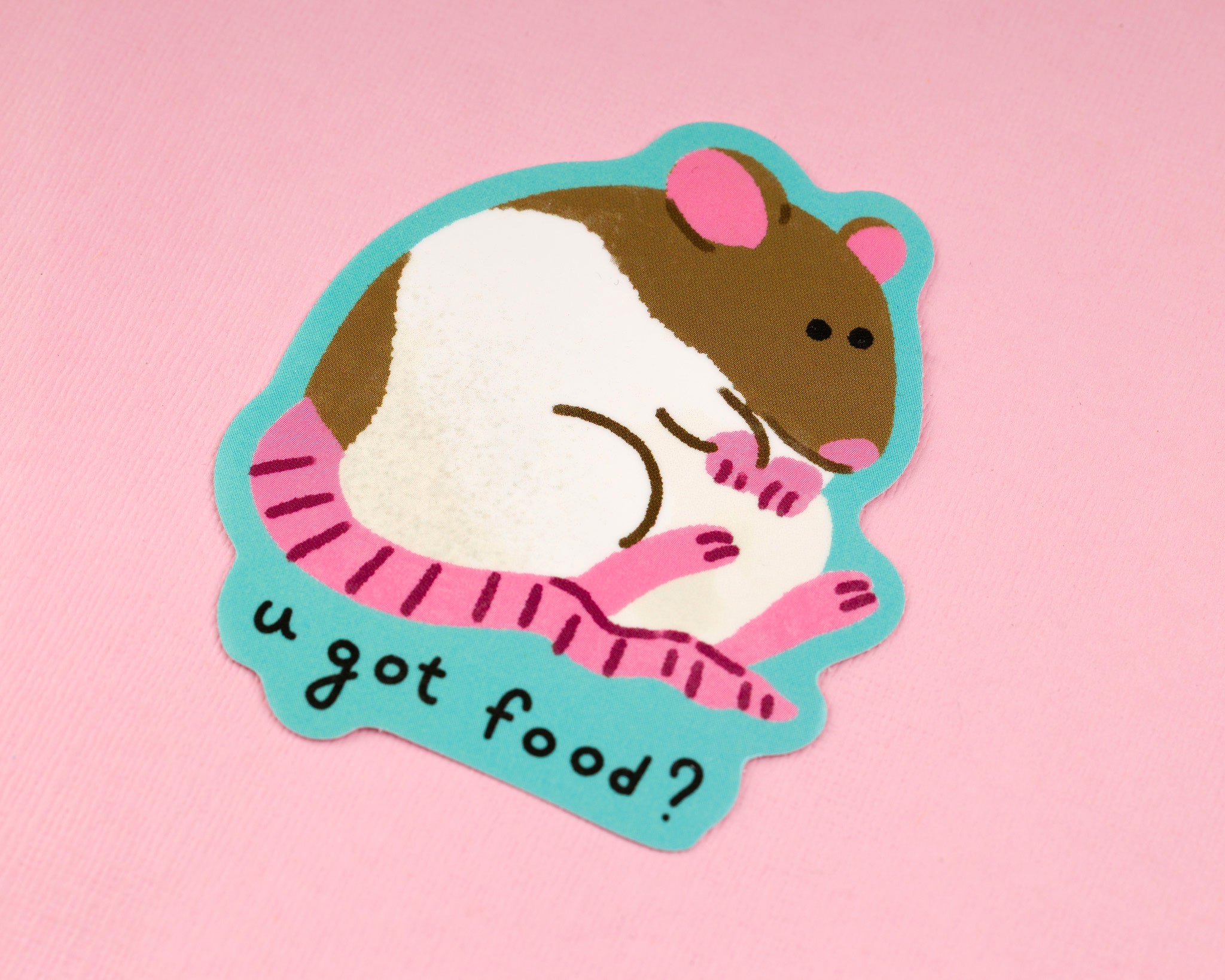Fatto Ratto u got food - Vinyl Sticker
