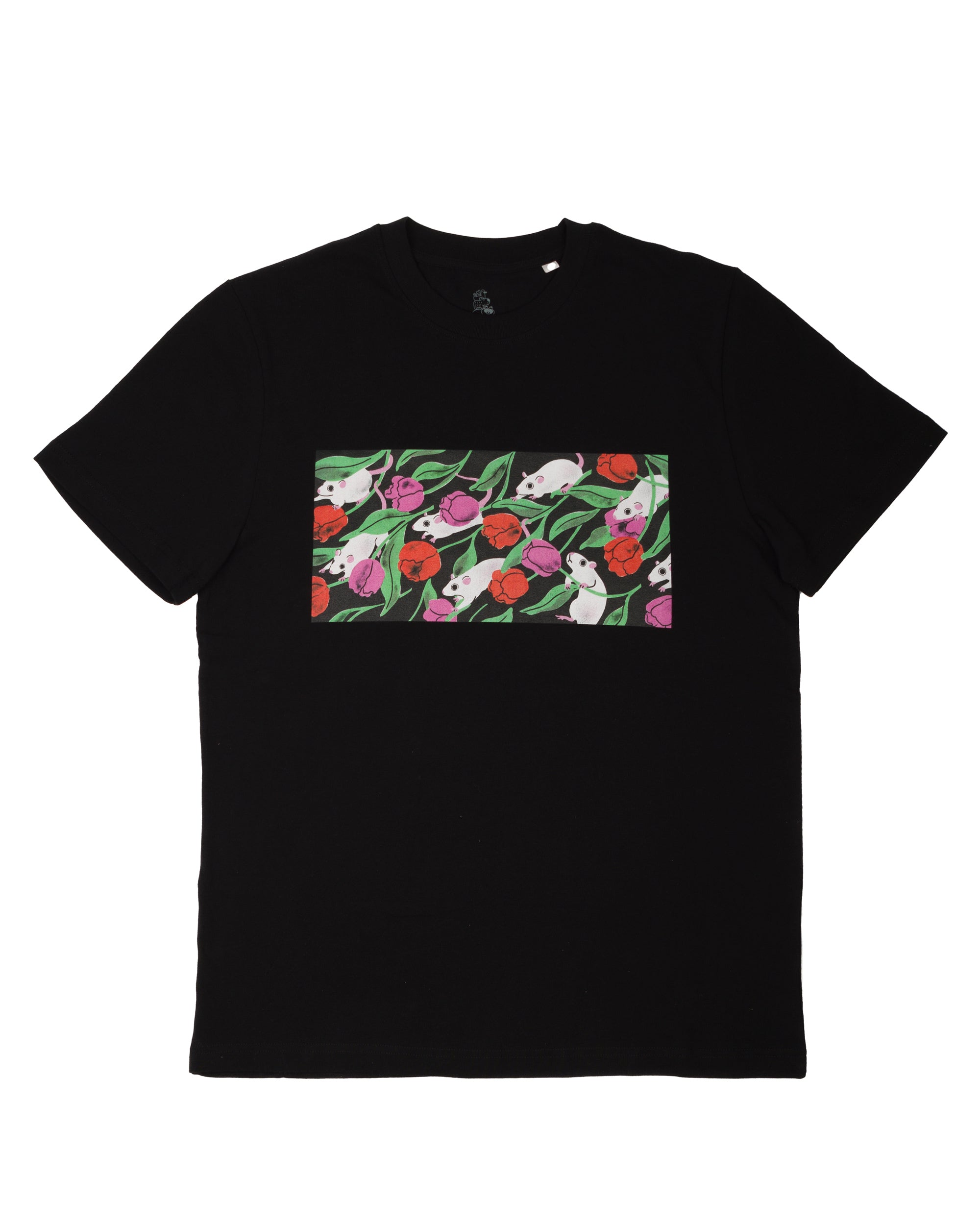 Rats and Tulips - Relaxed Heavyweight T-shirt