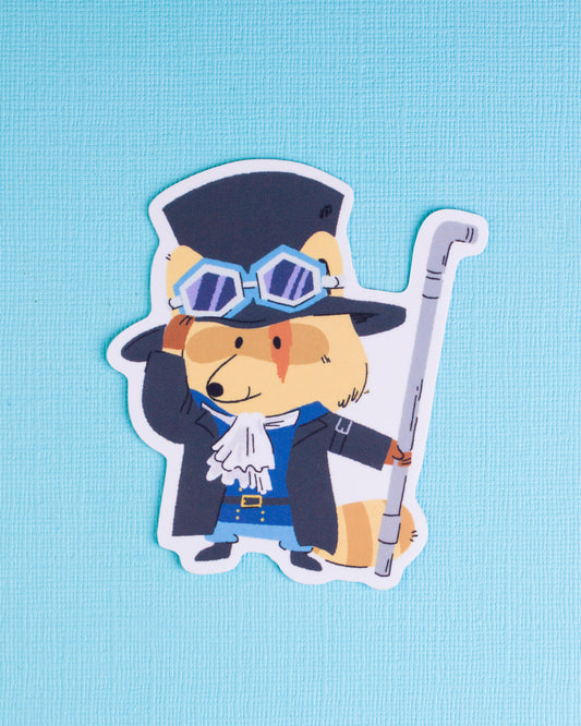 Revolutionary - Raccoon Pirates Vinyl Sticker