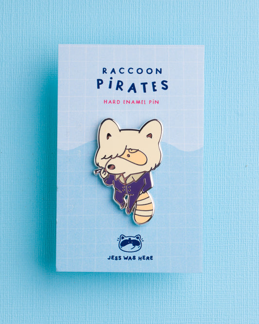 Cook - Raccoon Pirates Enamel Pin