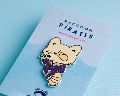 Cook - Raccoon Pirates Enamel Pin