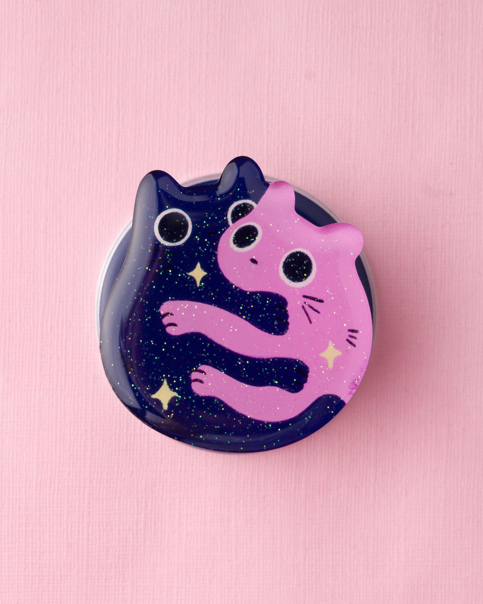 NEW Snuggling Cats - Magnetic Phone Holder
