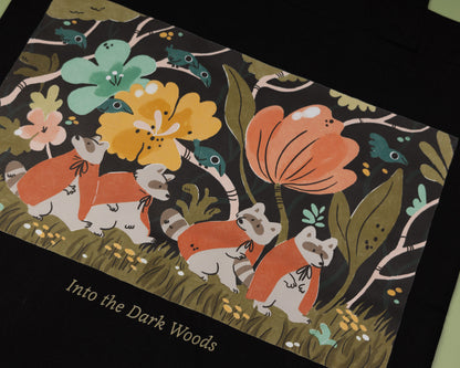 Into the Dark Woods - Cotton Tote Bag