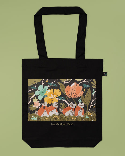 Into the Dark Woods - Cotton Tote Bag