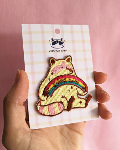 I don't care - Embroidered Patch