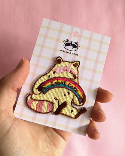 I don't care - Embroidered Patch