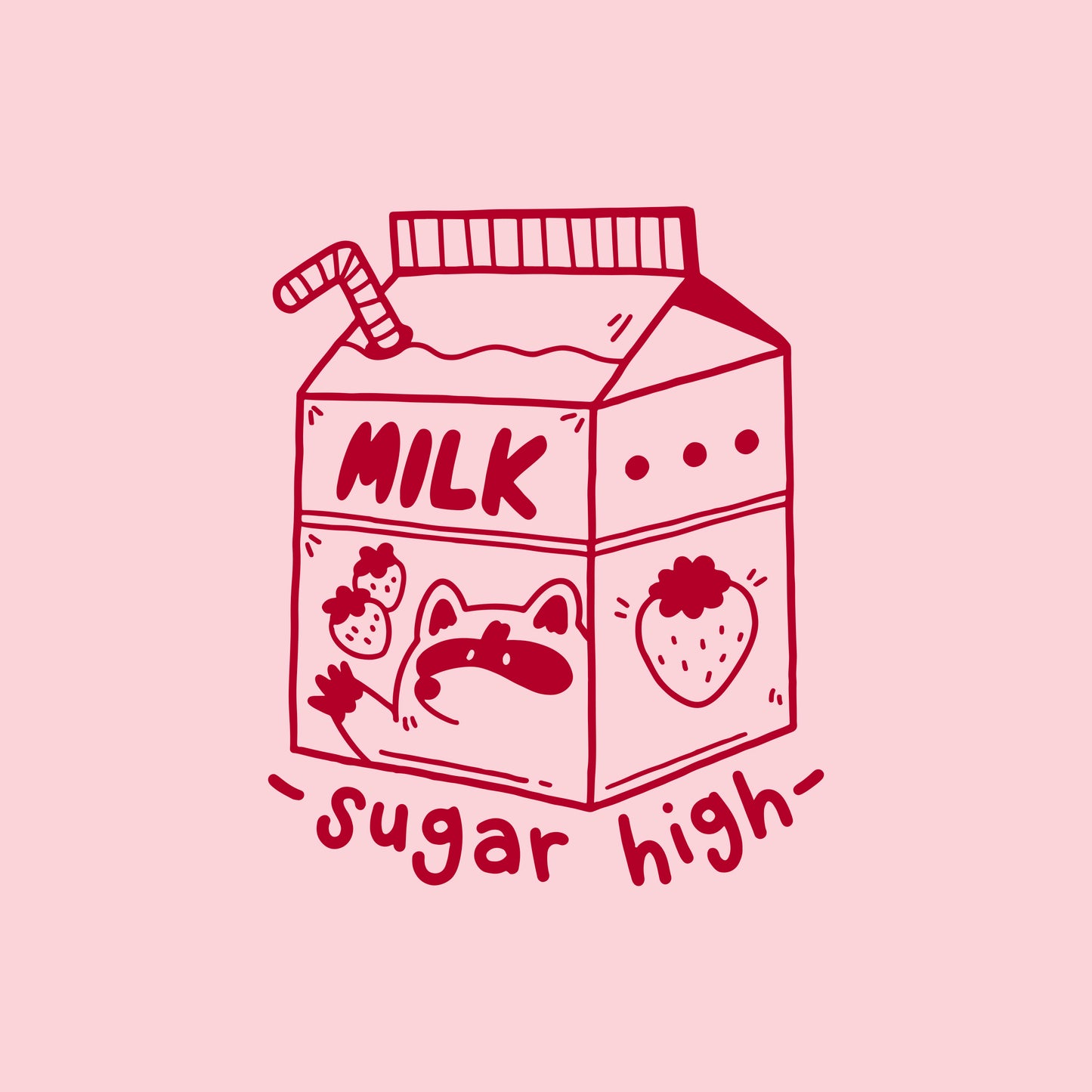 Sugar High - Pink T-shirt