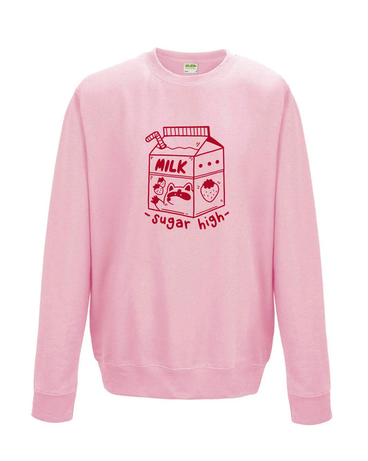 Sugar High - Pink Sweatshirt